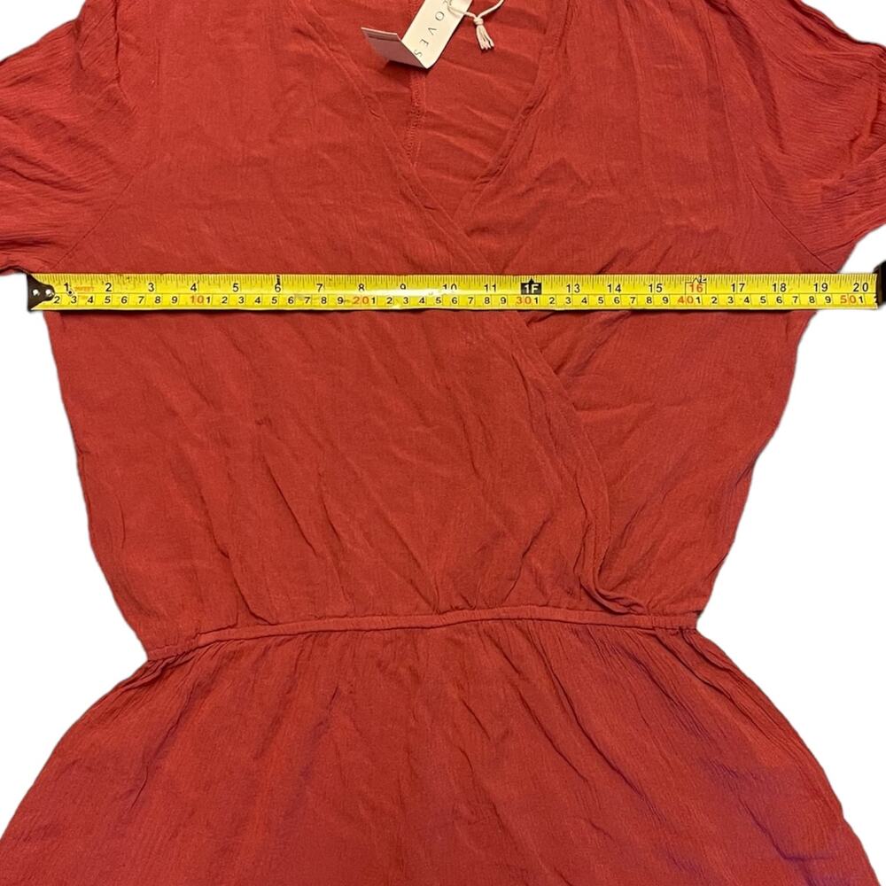 Love Stitch Long Sleeve Shorts Romper Size Medium - Picture 4 of 4